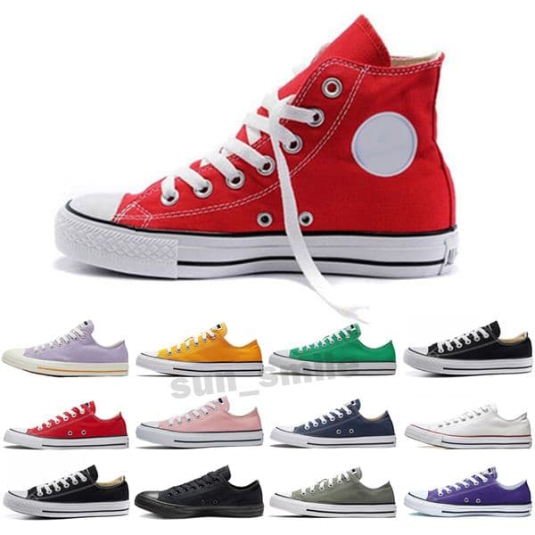 Canvas shoes men women platform sneakers casual trainers triple black white red pink outdoor mens womens fashion designers sports Size 36-44