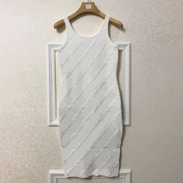 Women Sexy Dress Fashion Bodycon Dress Suspenders Slim Skinny Dresses Womens Ladys Printed Casual Knits Skirts Pure Color