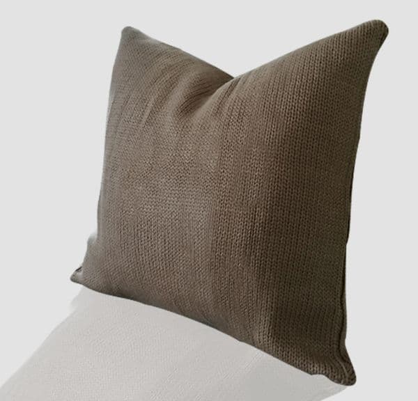 Pillow cushion waist protection American coarse wool knitted sofa living room office model room lunch break backrest have filling