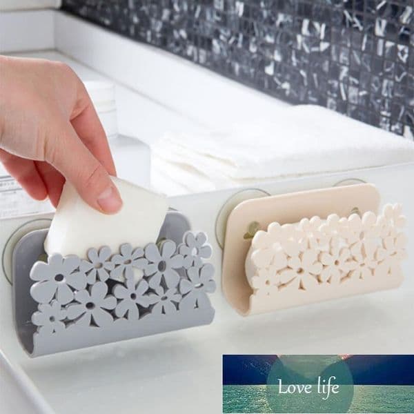 Kitchen Bathroom Drying Rack Toilet Sink Suction Sponges Holder Rack Suction Cup Dish Cloths Holder Scrubbers Soap Storage Factory price expert design Quality