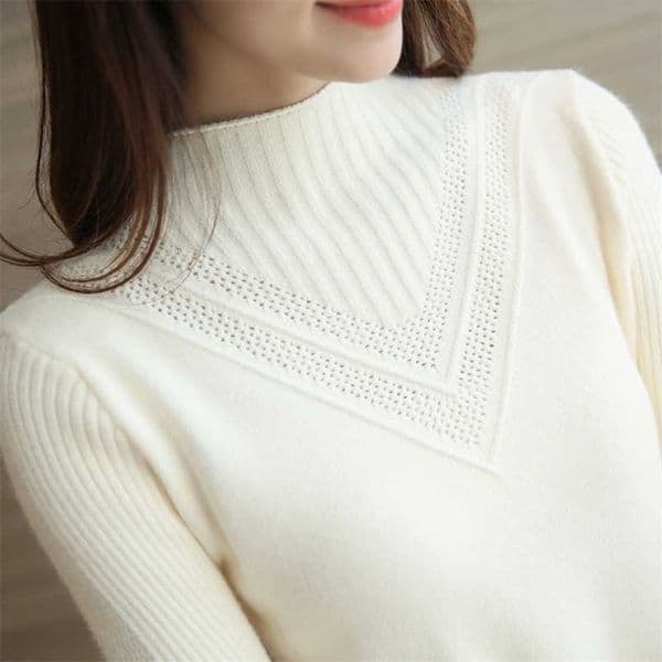 top turtlenecks harajuku retro female sweater women's pullover korean winter s Pullover for women 211011Z