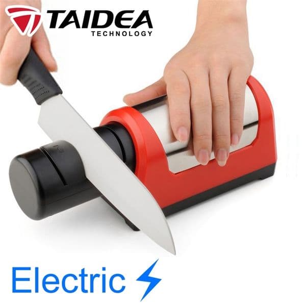 TAIDEA [Electric] Knife Sharpener Sharpening stone Professional Diamond Ceramic kitchen sharpener Machine TG1031 210615