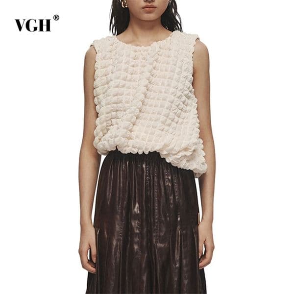 Casual Asymmetrical vests for women o neck sleeveless solid tank tops female fashion clothing style 210531