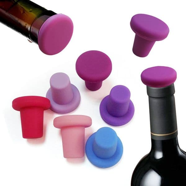 Colors Beer 9 Bottle Caps Family Bar Preservation Tools Food Grade Silicone Wine Bottles Stopper Creative Design Safe Healthy Jy0959 S Jy05 2024