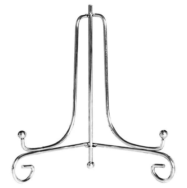 50pcs Iron Foldable Dish Display Rack Prize Bracket Base Desktop Decorate Clock Picture Frame Crafts Display Easel Wholesale