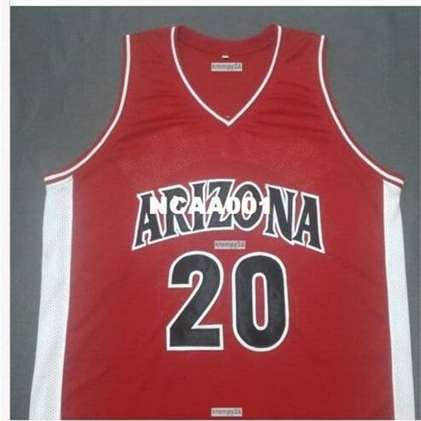 Vintage 21S #20 DAMON STOUDAMIRE White Red College Vintage jersey Size S-4XL or custom any name or number jersey