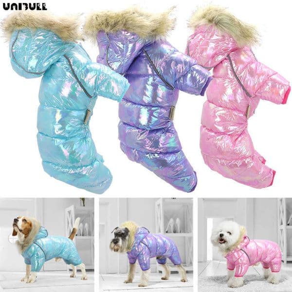 UNIBULL Dog Clothes Warm Puppy Pet Dog Coat Jacket Waterproof Reflective Clothing For Dogs Chihuahua French Medium Large Dogs 211007