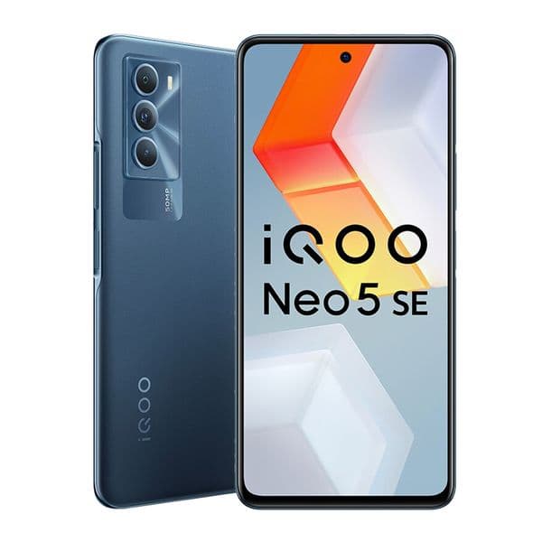Original Vivo IQOO Neo 5SE 5G Mobile Phone 8GB RAM 128GB 256GB ROM Octa Core Snapdragon 870 Android 6.67" LCD Full Screen 50MP Fingerprint ID Face Wake Smart Cellphone