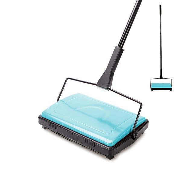 Eyliden Carpet Floor Sweeper Cleaner with Brush for Home Office Carpets Rugs Undercoat Carpets Dust Scraps Paper Cleaning 210226