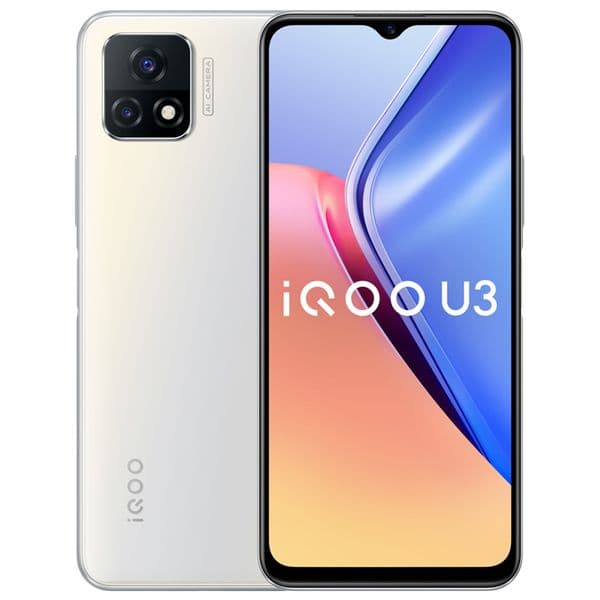 Original Vivo IQOO U3 5G Mobile Phone 6GB 8GB RAM 128GB ROM Dimensity 800U Octa Core Android 6.58" LCD Full Screen 48.0MP 5000mAh Fingerprint ID Face Wake Smart Cell Phone