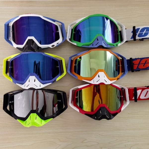 2026 new Outdoor Eyewear Motocross Accessories Lens Resistant Downhill Dustproof Cross Glasses Bike Goggles Windproof free shipping E