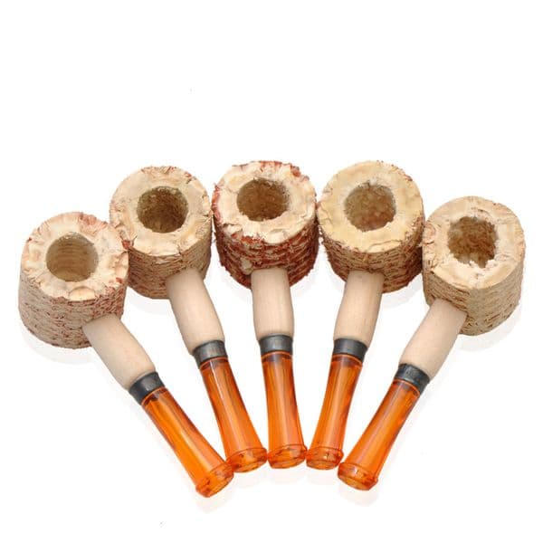 New Adult Corn Cob Pipe Disposable Men Portable Natural Corncob Pipes High Quality Creative Smoking Accessories VTKY2232