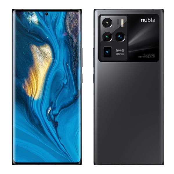 Original Nubia Z30 Pro 5G Mobile Phone 8GB RAM 256GB ROM Snapdragon 888 Octa Core Android 6.67 inch AMOLED Full Screen Fingerprint ID 64MP NFC 4200mAh Smart Cellphone