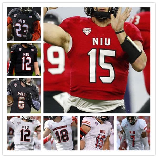 Custm Northern Illinois NIU College Football Jersey Rocky Lombardi Harrison Waylee Tyrice Richie CJ Brown Jaden Dolphin Dillon Thomas Nick Rattin Lance Deveaux Jr.