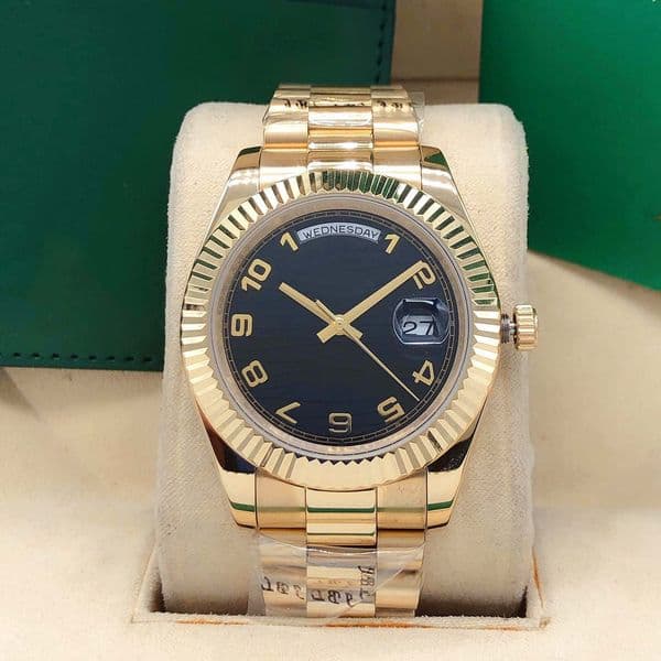 Luxury designerautomatic mechanical watch for men and women size 41mm sapphire mirror waterproofChristmas gift