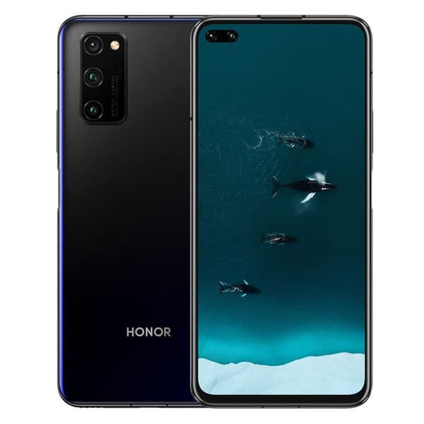 Original Huawei Honor V30 Pro 5G Cell Phone 8GB RAM 128GB 256GB ROM Kirin 990 Octa Core 4100mAh Android 6.57" Full Screen 40.0MP NFC OTA Fingerprint ID Smart Mobile Phone