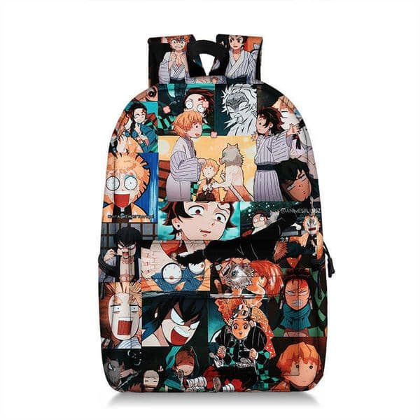 Hot Anime Demon Slayer Backpack Waterproof Student School Bags boys girls bookbag Cosplay Travel Bag Knapsack Fashion Y0804