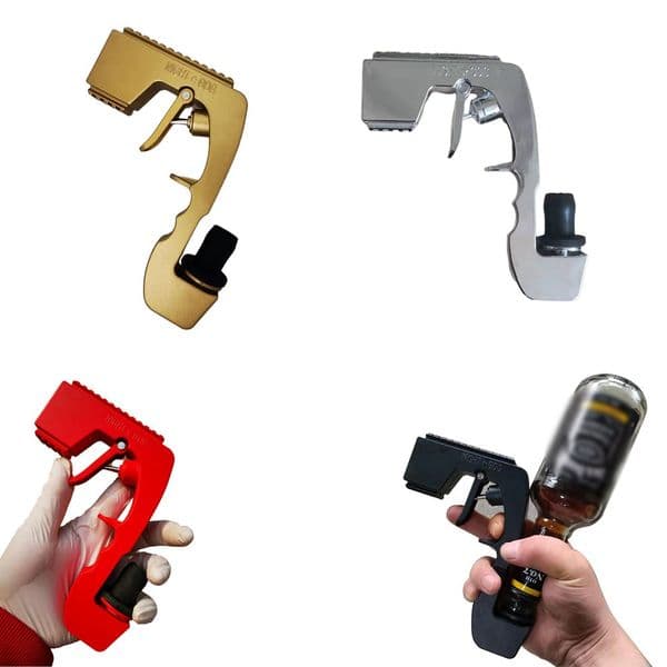 Champagne Wine Sprayer Pistol Beer Bottle Durable Spray gun Zinc Alloy Version stopper Ejector it Kitchen Bar Tools