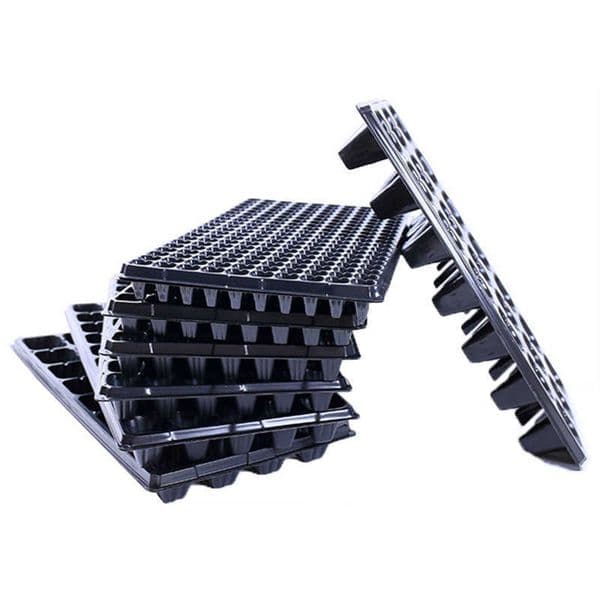 10Pcs 50/72/128/200 Holes Garden Nursery Pot For Succulent Flower Vegetable Seed Grow Box Plant Seedling Propagation Tray 210615 B2
