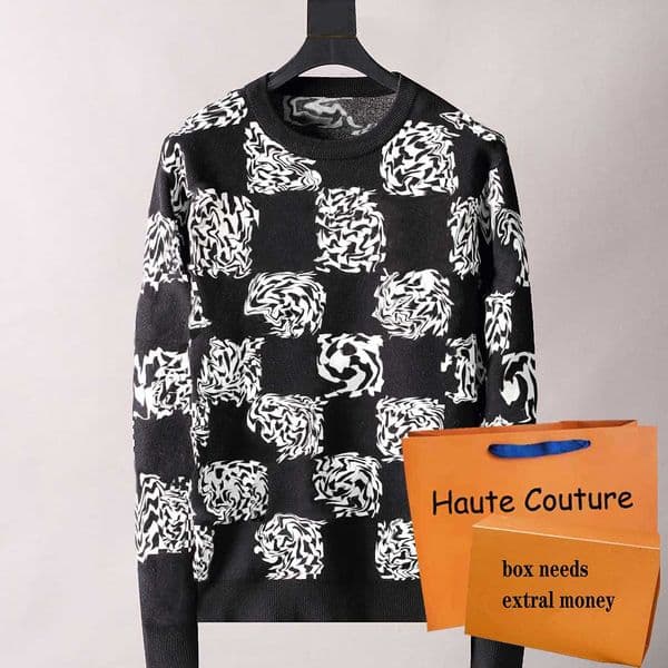 2021FW Mens Sweaters Men Crew Neck Knit Jumpers Outdoor Pullover Casual Print Unisex Sweater High Quality Long Sleeve Tops