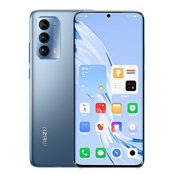 Original Meizu 18 5G Mobile 8GB RAM 128GB 256GB ROM Snapdragon 888 64MP AI NFC 4000mAh Android 6.2 AMOLED Full Screen Fingerprint ID Face Smart Cell Phone
