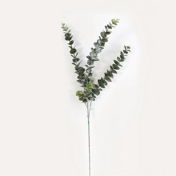 Artificial Soft Plastic Eucalyptus Green Plants branch Home Decor Fake Plant Leaves Wedding Decoration Simulation Bonsai