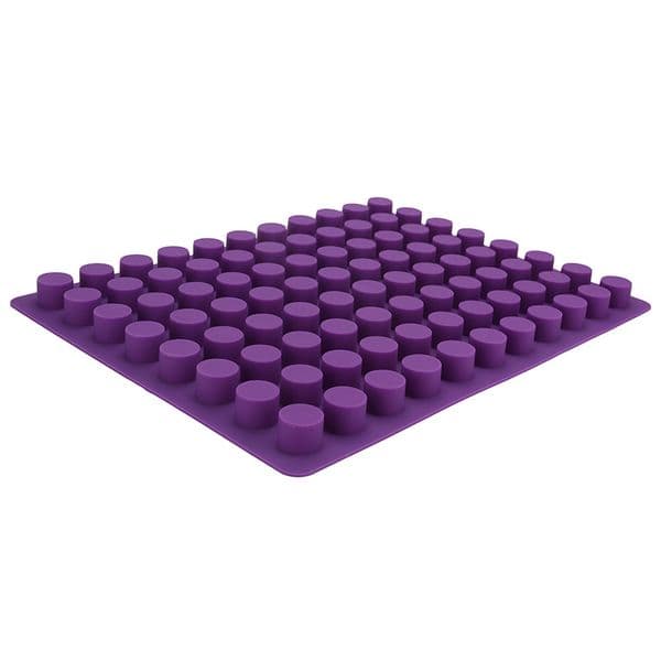 DIY Ice Cream Silica Gel Mould 88 Grids Round Shape Jelly Chocolate Cake Moulds Mini Coffee Beans Pastry Mold Kitchen Tools Molde De Gel De Silice Para Helado
