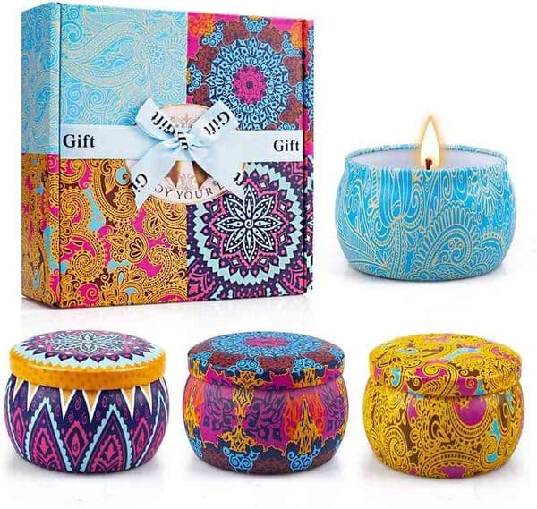 Scented Candles Gifts Set for Women Candles Fragrance for Bath Yoga Thanksgiving Christmas Valentines Day Birthday Gifts H1222 T260514