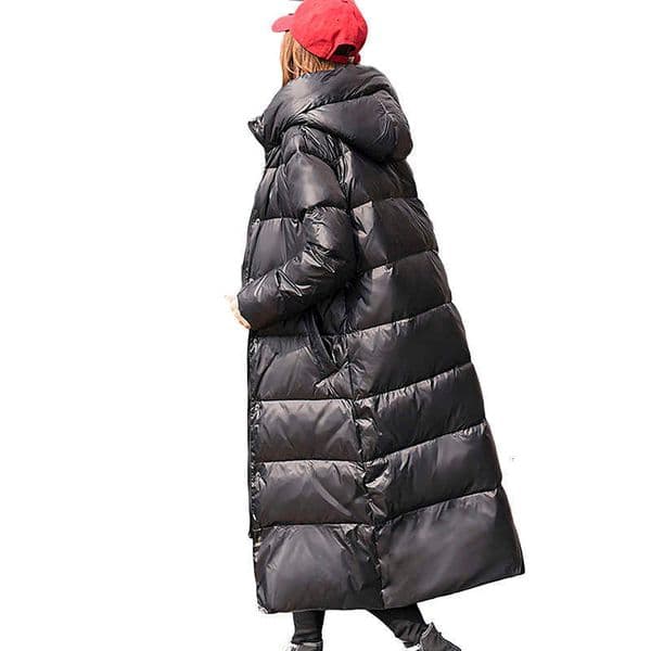 90% White Duck Down Jacket Women Winter Jacket Long Thick Coat For Women Hooded Down Parka Warm Female Clothes Waterproof T191125