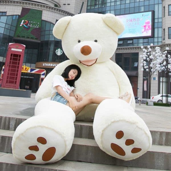 Teddy Bear Huge American Giant Bear Skin Teddy Bear Coat Good Quality Factary Price Soft Toys For Girls 210918