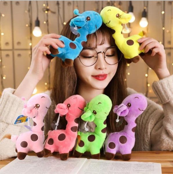 2026 New Cartoon Giraffe Plush Toy Large Soft Stuffed Animal For Kids Birthday Childrens Day Gift Toy