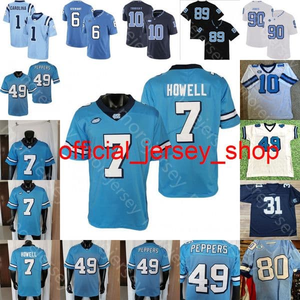 North Carolina Football Jersey College Lawrence Taylor Mitchell Trubisky JULIUS PEPPERS Sam Howell Ty Chandler D.J. Jones Josh Downs