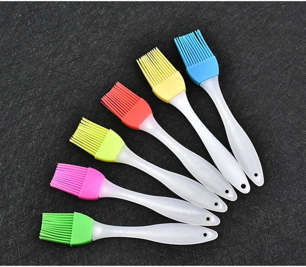 Fashion Silicone BBQ Brush Cooking Pastry Butter Brush Kitchen Heat Resistance Basting Oil Brushes Cake Cream Brushes Baking Tool DH8575