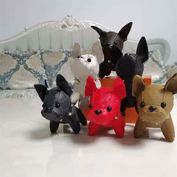 Women Keychains Fashion Purse Pendant Bags Key Buckle Dog Design Cars Chains KeyRings For Womens Gifts KeyBuckle High Quality 6 Colors