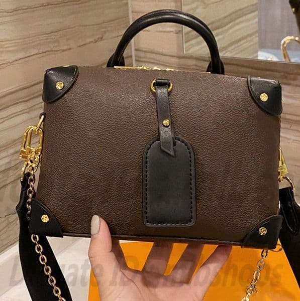 Luxurys L designers Fashion womens Shoulder Bags Handbags wallet High quality Clutch Zipper chain box Bag Totes CrossBody 2021 Handbag purses Best-selling