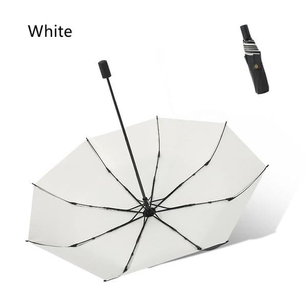 High Quality Girls Summer Umbrella Windproof 3 Fold Uv Block Sun Umbrellas Women Foldable Rain