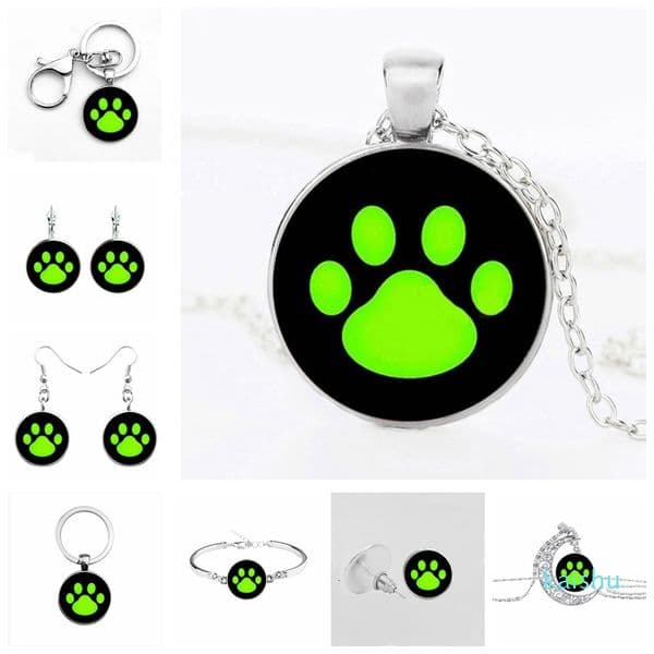 Fashion accessory New black cat girl bug time necklace earrings