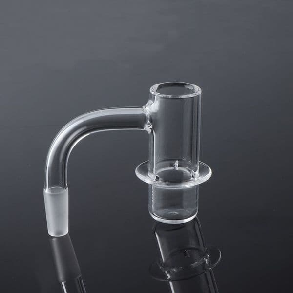 Halo Regular Weld Beveled Edge Quartz Banger 10mm 14mm 18mm Quartz Banger Nails for Glass Bongs