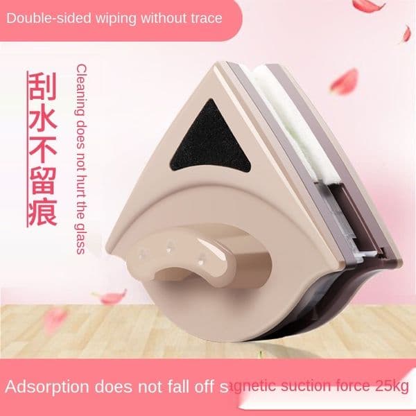 Double Side Glass Cleaning Brush Magnetic Window Cleaning Magnets Household Cleaning Tools Wiper Useful Surface Brushs 210329