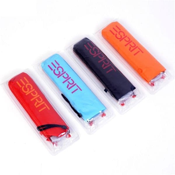 4 Colors Pencil Umbrella Small Pocket Folding Ultra-thin Light Mini Rain Women for Men Sun Gear Parasol 210721