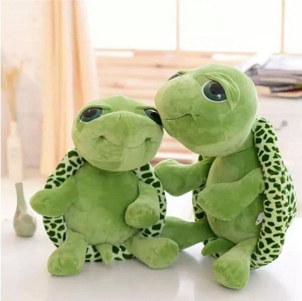 wholesale 20cm stuffed animals Super Green Big Eyes Tortoise Turtle Animal Kids Baby Birthday Christmas Toy GiftW260209