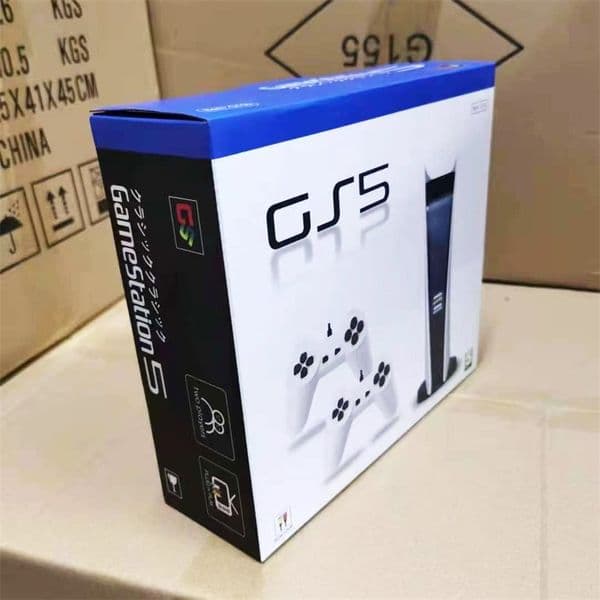 50%off TV Console 8 Bit Game Box Toys With 200 Classic Juegos AV Output GS5 Retro Video Mini Games Station Dual Wired Controller Y11195 ottie