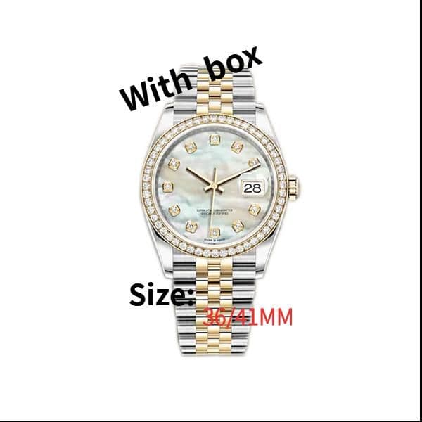 Mens Watch Watch Women Luxury Watch 904L Automatic Mechanical Automatic High Quality Watch Watchs for Women Waterproof Watch with Box