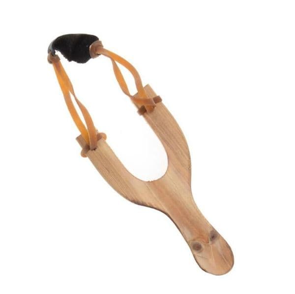 Party Fidget Toys Wooden Material Slingshot Rubber String Fun Traditional Kids Outdoors catapult Interesting Hunting Props Toys