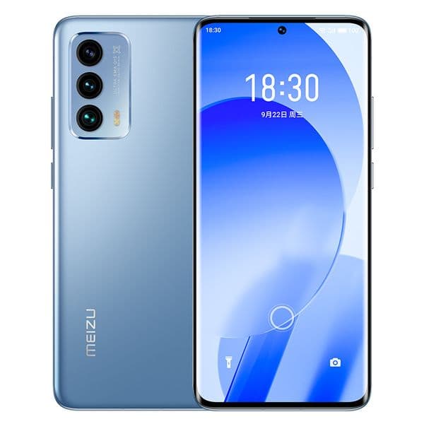 Original Meizu 18S 5G Mobile Phone 12GB RAM 256GB ROM Snapdragon 888 Plus Octa Core 64.0MP AI OTG NFC Android 6.2" 2K Curved Full Screen Fingerprint ID Face Smart Cell Phone