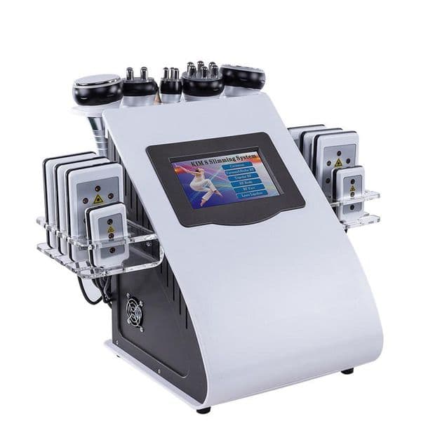 Hottest 6 in 1 multifunction ultrasonic vacuum cavitation massage machine