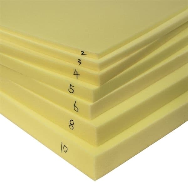 Seat Replacement Foam Sheet Padding Upholstery Cushion Mattress High Density Sponge Craft DIY Projects 211203