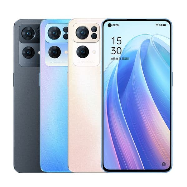 Original OPPO Reno 7 Pro 5G Mobile Phone 12GB RAM 256GB ROM Octa Core 50.0MP AI NFC 4500mAh Dimensity 1200 MAX Android 6.55" Full Screen Fingerprint ID Face Smart Cellphone