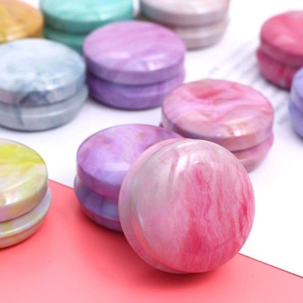 Multicolor Tinplate Jar Empty Tin Can Metal Lid Handmade Scented Candle Making Accessories Mini Jewelry Candy Storage Box Container Home Decor 12Pcs/Lot JY0891