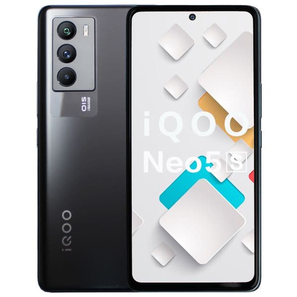 Original Vivo IQOO Neo 5S 5G Mobile Phone 8GB RAM 128GB 256GB ROM Octa Core Snapdragon 888 48.0MP HDR NFC Android 6.62" Full Screen Fingerprint ID Face Wake Smart Cellphone